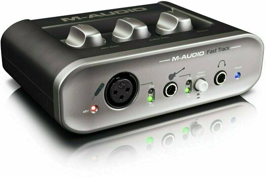 USB audio převodník - zvuková karta M-Audio Fast Track AVID Recording - 1