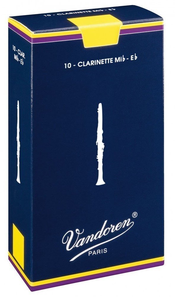 Тръстикова пластинка за кларинет Vandoren Classic Blue Eb-Clarinet 2.5 Тръстикова пластинка за кларинет