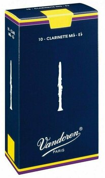 Klarinét nád Vandoren Classic Blue Eb-Clarinet 2.5 Klarinét nád - 1