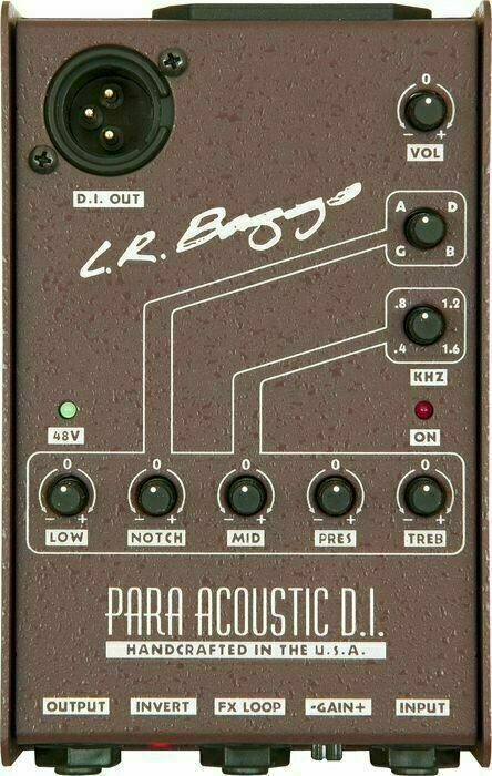 L.R. Baggs Para Acoustic DI Preamp + DI Efekt gitarowy - Muziker