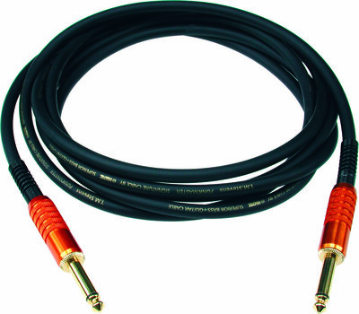 Nástrojový kábel Klotz TM-0600 T.M. Stevens FunkMaster Čierna 6 m Rovný - Rovný Nástrojový kábel - 1