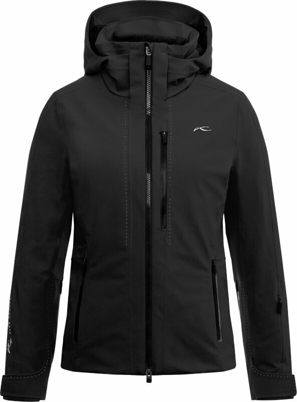 Veste de ski Kjus Womens Evolve Jacket Black 40 Veste de ski