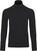 Bluzy i koszulki Kjus Mens Trace Midlayer Half Zip Black 52 Sweter