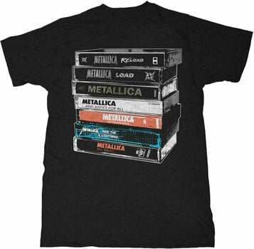 Shirt Metallica Shirt Cassette Unisex Black S - 1