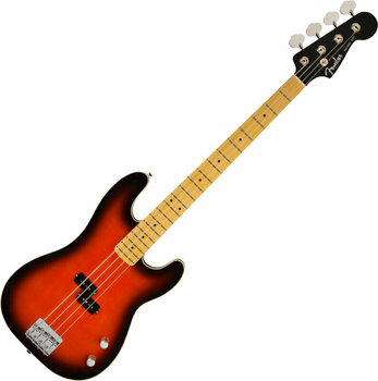 E-Bass Fender Aerodyne Special Precision Bass MN Hot Rod Burst - 1