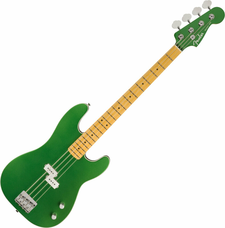 4-kielinen bassokitara Fender Aerodyne Special Precision Bass MN Speed Green Metallic 4-kielinen bassokitara