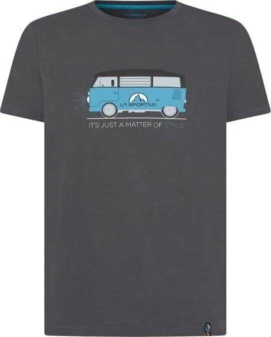 Outdoorové tričko La Sportiva Van M Carbon/Topaz XL Tričko