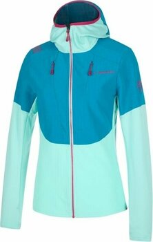 Hættetrøje til udendørs brug La Sportiva Session Tech Hoody W Turquoise/Crystal M Hættetrøje til udendørs brug - 1