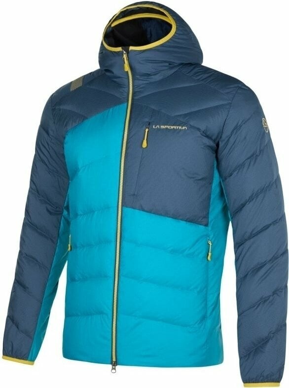 Giacca outdoor La Sportiva Titan Down Jkt M Crystal/Night Blue 2XL Giacca outdoor