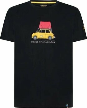 Ulkoilu t-paita La Sportiva Cinquecento T-Shirt M Black S T-paita - 1