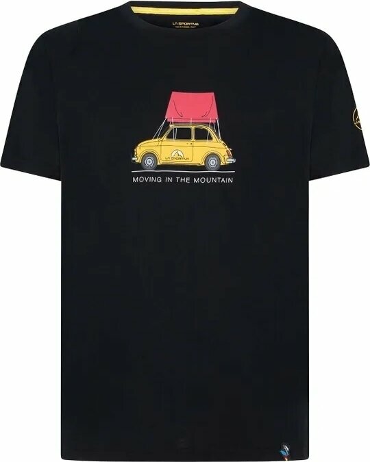 Camisa para exteriores La Sportiva Cinquecento M Black L Camiseta