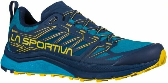 Traillaufschuhe La Sportiva Jackal GTX Night Blue/Moss 43,5 Traillaufschuhe - 1