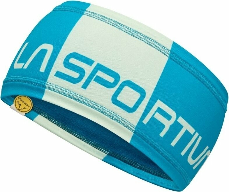 Лента за глава La Sportiva Diagonal Headband Crystal/Celadon UNI Лента за глава