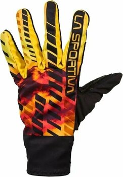 Juoksuhanskat La Sportiva Skimo Race Gloves M Black/Yellow M Juoksuhanskat - 1