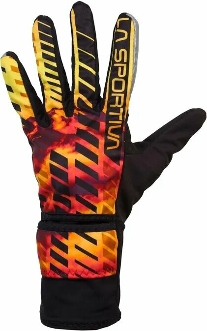 Laufhandschuhe
 La Sportiva Winter Running Gloves Evo M Black/Yellow M Laufhandschuhe