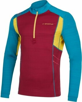 Thermo ondergoed voor heren La Sportiva Galaxia Long Sleeve M Sangria/Crystal M Thermo ondergoed voor heren - 1