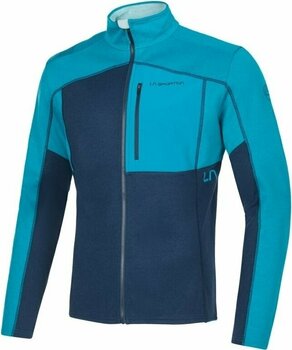 Ulkoilutakki La Sportiva Elements Jkt M Ulkoilutakki Blue/Crystal S - 1