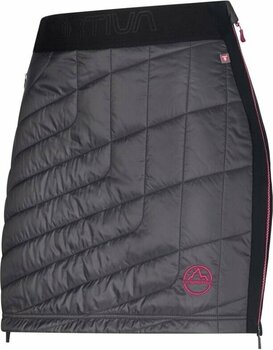 Calções de exterior La Sportiva Warm Up Primaloft Skirt W Carbon/Cerise S Calções de exterior - 1