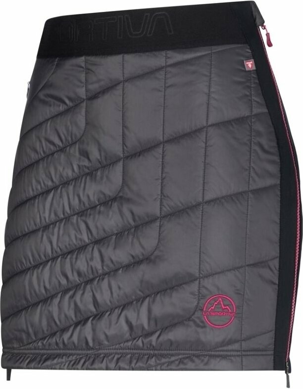 Pantalones cortos para exteriores La Sportiva Warm Up Primaloft Skirt W Carbon/Cerise M Pantalones cortos para exteriores