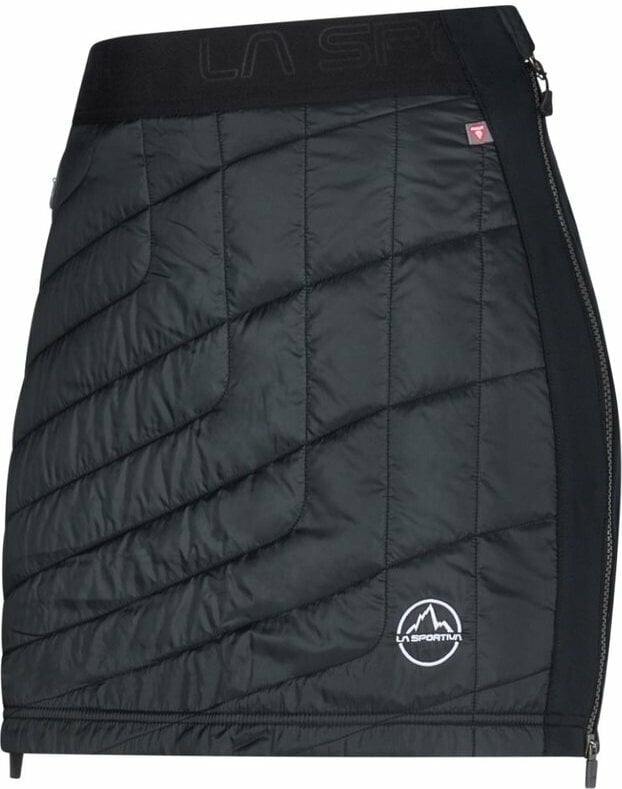 Pantalones cortos para exteriores La Sportiva Warm Up Primaloft Skirt W Black/White M Pantalones cortos para exteriores