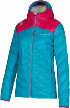 Outdoor Jacket La Sportiva Deimos Down W Crystal/Cerise XS Outdoor Jacket - 1