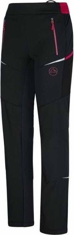 Outdoorové kalhoty La Sportiva Ikarus Pant W Black/Cerise S Outdoorové kalhoty