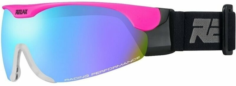 Skibriller Relax Cross Pink/Ice Blue Platinum Skibriller