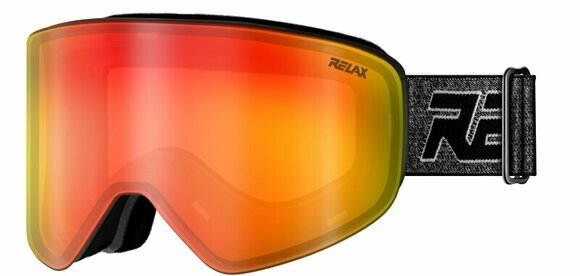 Ski Brillen Relax X Figthter Black Matt/Inferno Platinum Ski Brillen - 1