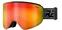 Óculos de esqui Relax X Figthter Black Matt/Inferno Platinum Óculos de esqui