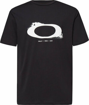 Ulkoilu t-paita Oakley Ellipse Nebula Tee Blackout S T-paita - 1