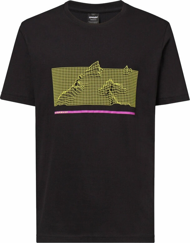 Outdoor T-Shirt Oakley Digi-Mountains Tee Blackout L T-Shirt