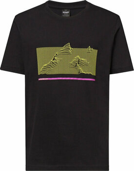 Outdoor T-shirt Oakley Digi-Mountains Tee Blackout L T-shirt - 1