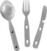 Evőeszköz Rockland Travel Tools Cutlery Set Evőeszköz