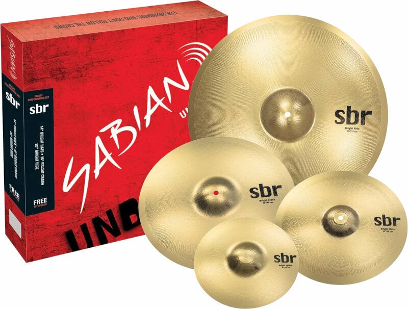 Cymbal Set Sabian SBR5003BR2 SBR Bright Performance 14/16/20 Cymbal Set