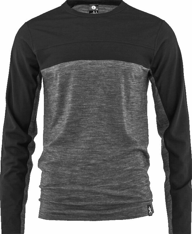 Thermo ondergoed voor heren Bula Retro Wool Crew Black L Thermo ondergoed voor heren