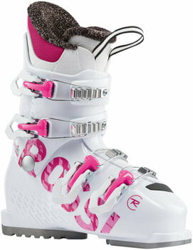 Chaussures de ski alpin Rossignol Fun Girl 4 White 23,0 Chaussures de ski alpin - 1