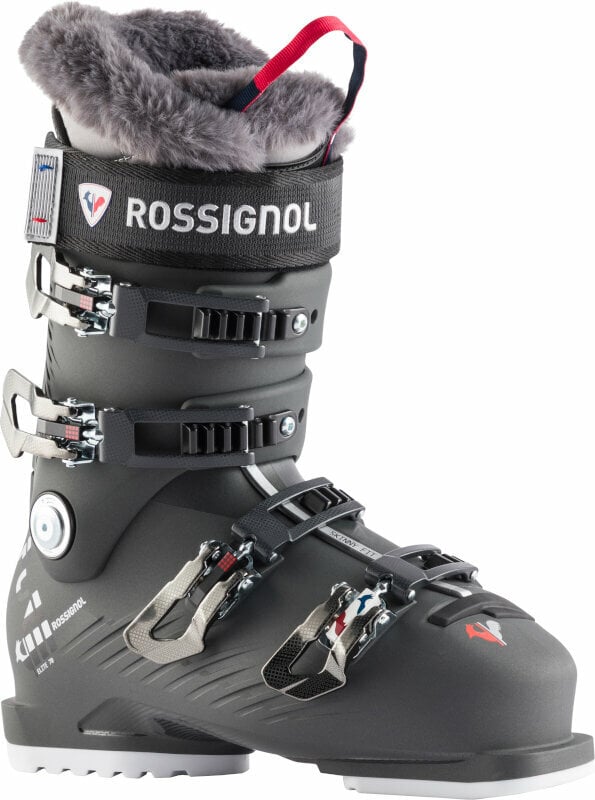 Обувки за ски спускане Rossignol Pure Elite Metal Anthracite 24,5 Обувки за ски спускане