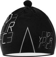 Gorra para correr R2 Pompon Black/White/Gray