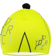 Gorra para correr R2 Pompon Neon Yellow/White/Black
