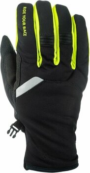 Ski Gloves R2 Storm Gloves Black/Neon Yellow M Ski Gloves - 1