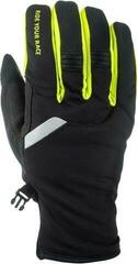 Ski-handschoenen R2 Storm Gloves Black/Neon Yellow 2XL Ski-handschoenen