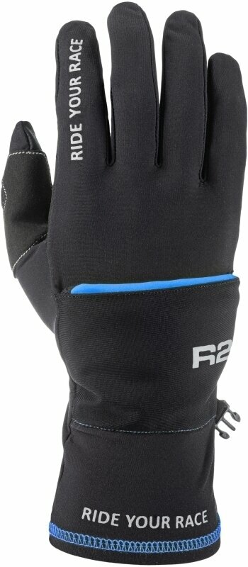 Luvas de esqui R2 Cover Gloves Blue/Black XL Luvas de esqui