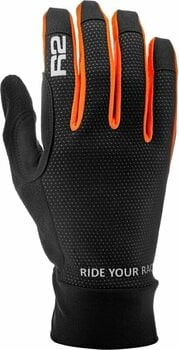 Lyžiarske rukavice R2 Cruiser Gloves Black/Neon Red S Lyžiarske rukavice - 1