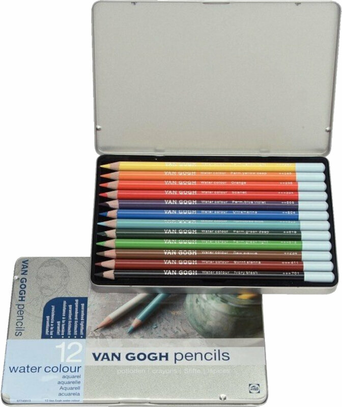 Crayon aquarelle Van Gogh Ensemble de crayons aquarelle 24 pièces