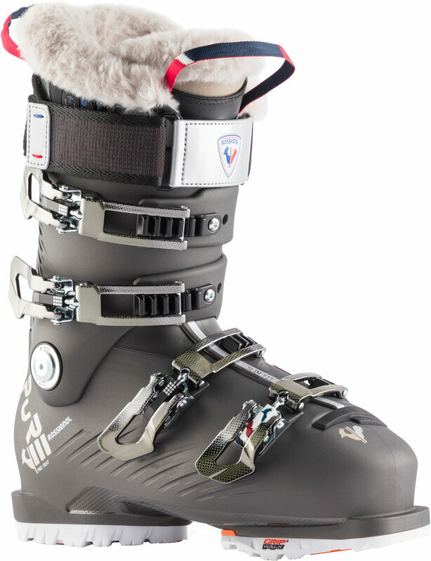 Cipele za alpsko skijanje Rossignol Pure Pro Heat GW Metal Gold Grey 25,5 Cipele za alpsko skijanje
