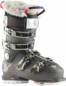 Alpine Ski Boots Rossignol Pure Pro Heat GW Metal Gold Grey 25,5 Alpine Ski Boots - 1