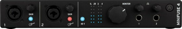 Interface áudio USB Arturia MiniFuse 4 BK - 1