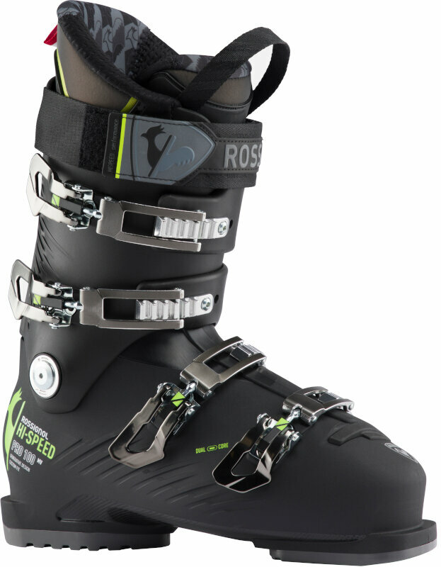 Alpineskischoenen Rossignol Hi-Speed Pro MV Black/Yellow 29,0 Alpineskischoenen