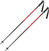 Bâtons de ski Rossignol Tactic Black/Red 135 cm Bâtons de ski
