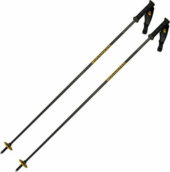 Bastões de esqui Rossignol Tactic Carbon Safety Black 120 cm Bastões de esqui - 1